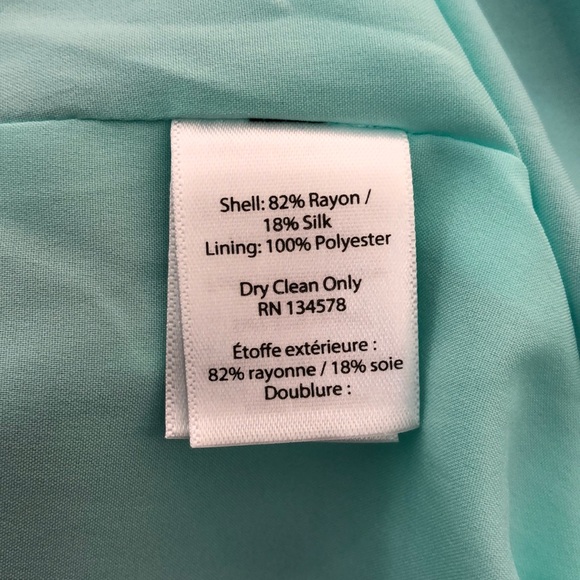 Vineyard Vines Blue One Shoulder Maxi Dress NWT - Picture 8 of 8